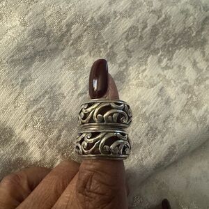 Silpada Sterling Silver Filigree Clip on Earrings